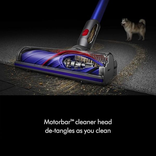 Dyson V11 Cordless Stick Vaccum, Large, Nickel/Blue