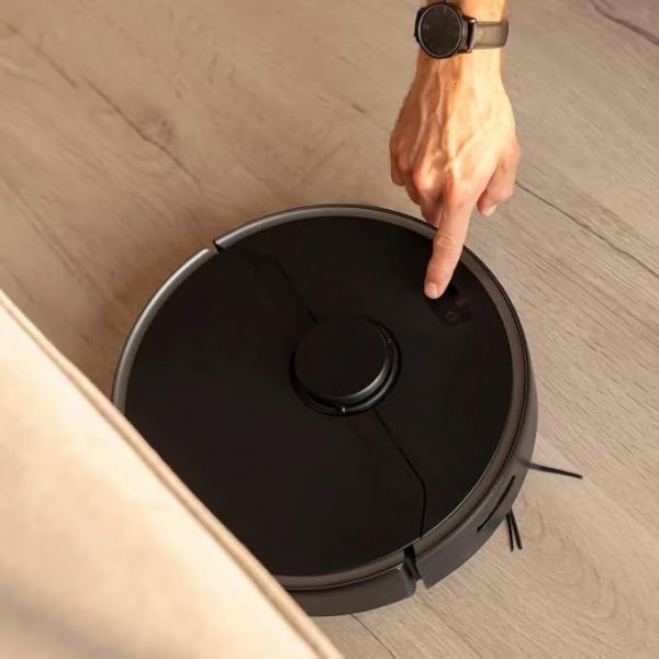 Smart Home Robot Vacuum Cleaner with mop & Automatic dust Collection Black